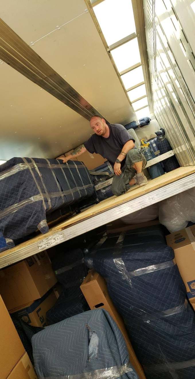 Timothy Winter, owner of Delicate Touch Moving Company